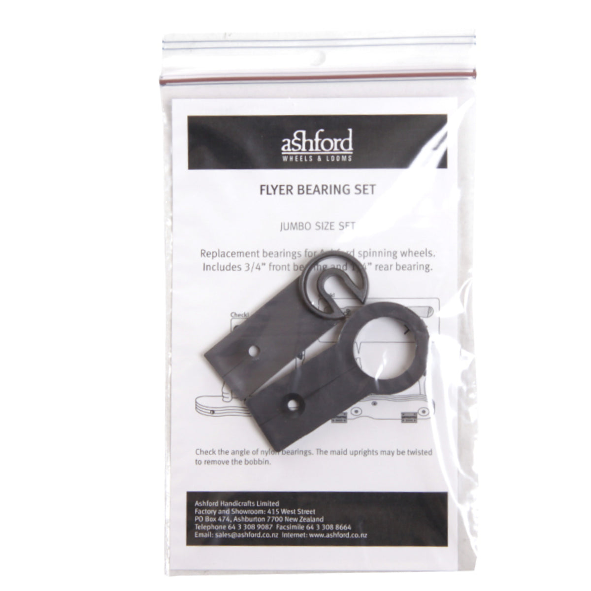 Ashford Flyer Bearing - Jumbo Set