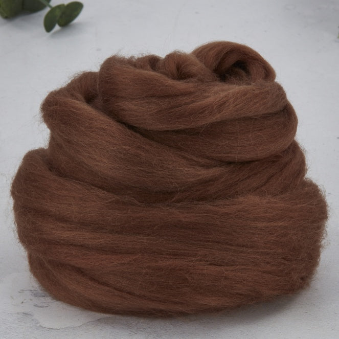 Dyed Merino: Milk Chocolate