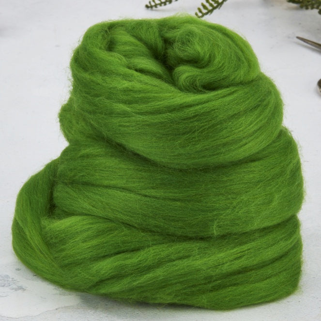 Dyed Merino: Bright Green