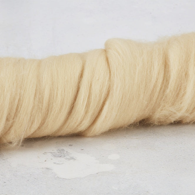Dyed Merino: Buttermilk