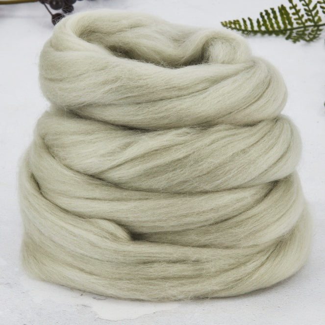 Dyed Merino: Green Grey