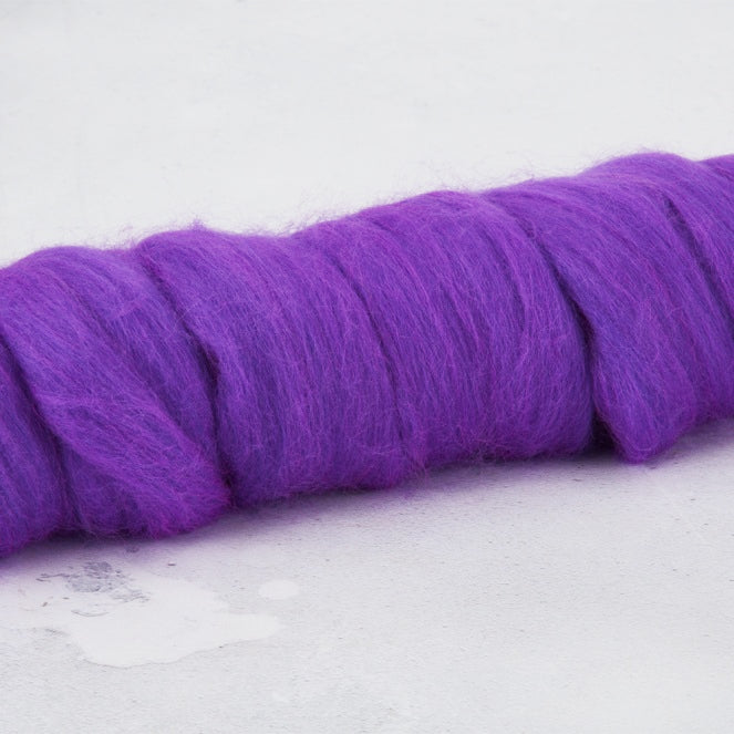 Dyed Merino: Vibrant Lilac