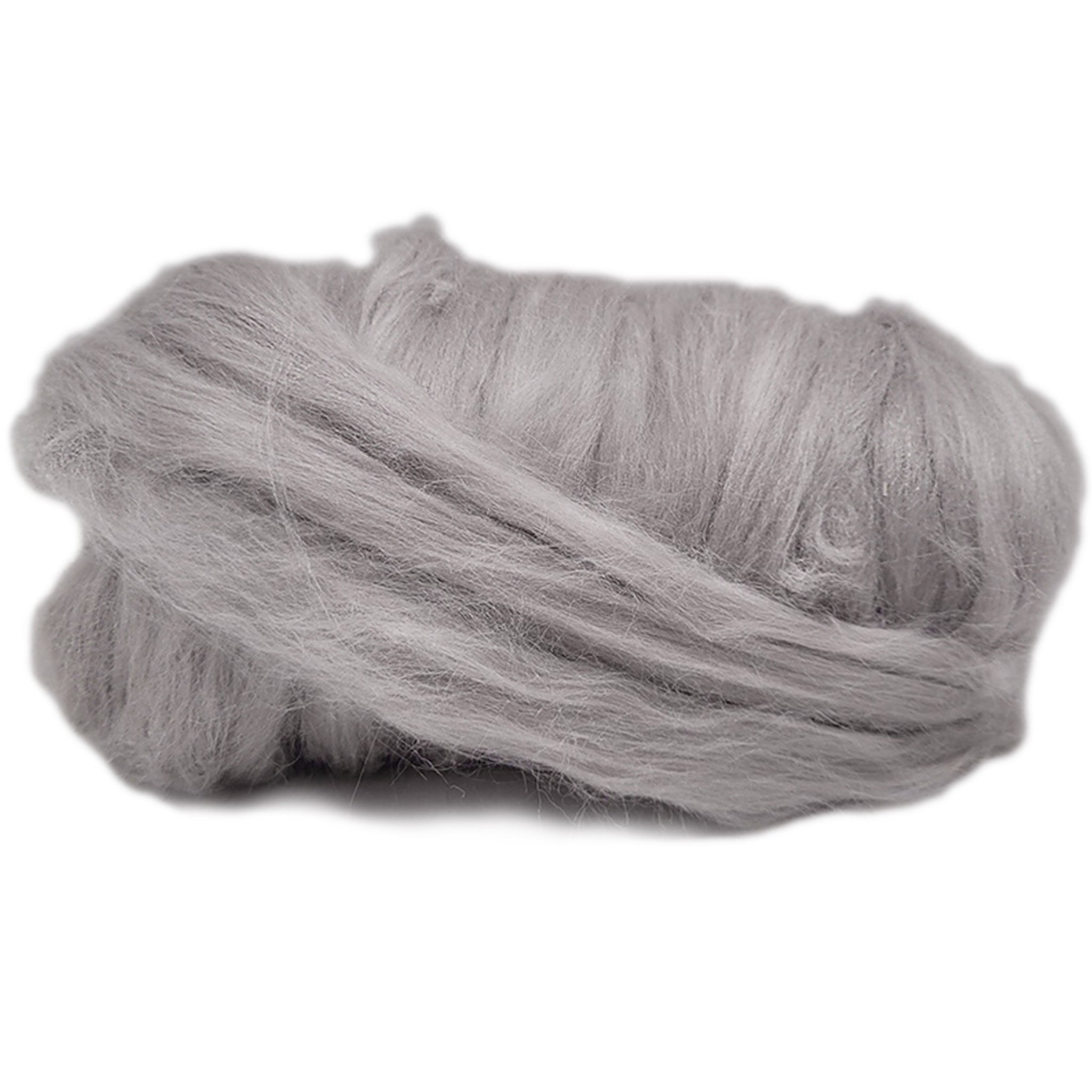 Dyed Tussah Silk - Grey