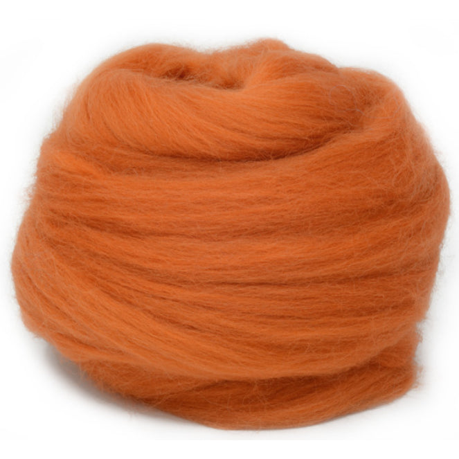 Dyed Corriedale Wool