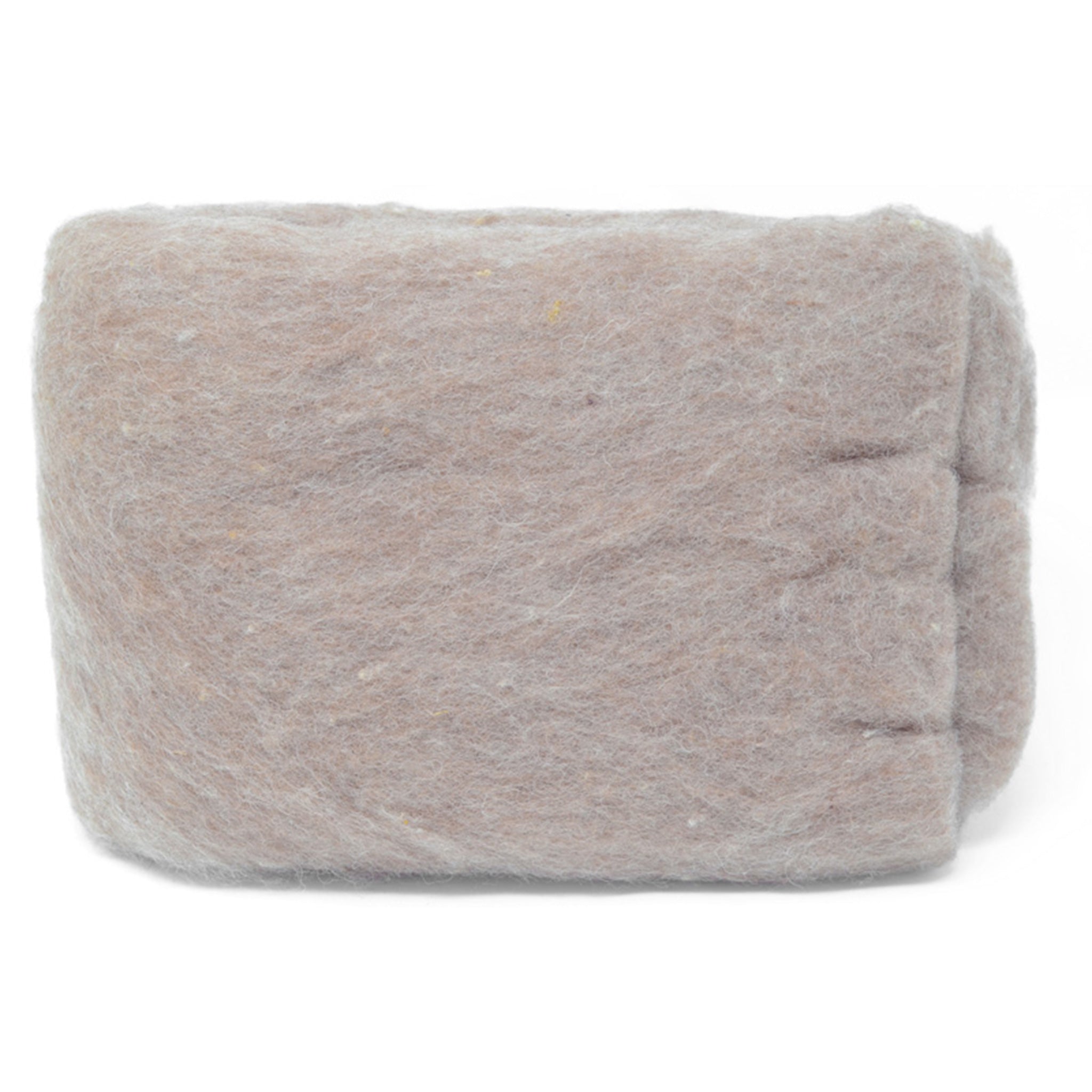 Carded Wool Batt: Teddybear