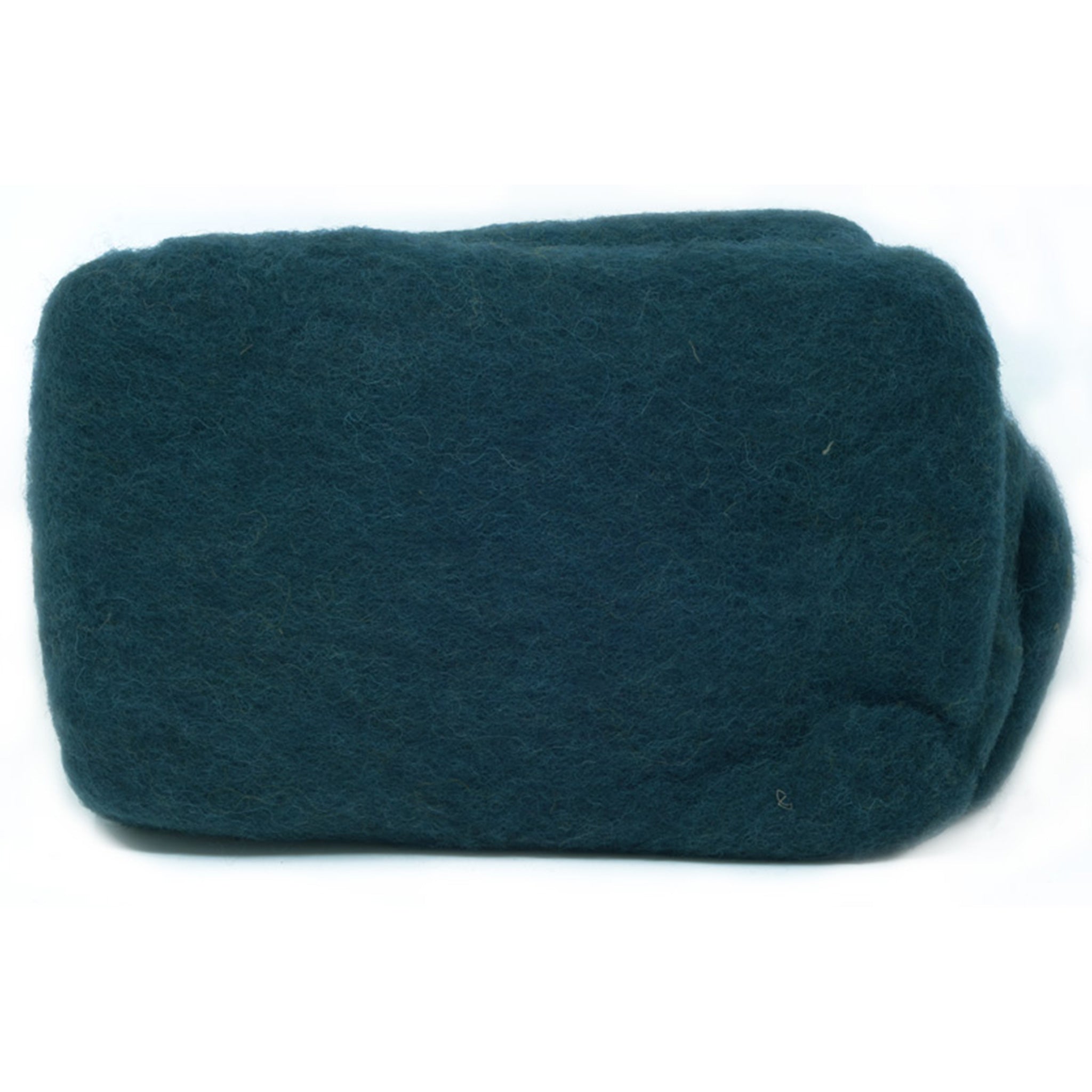 Carded Wool Batt: Blue Moss