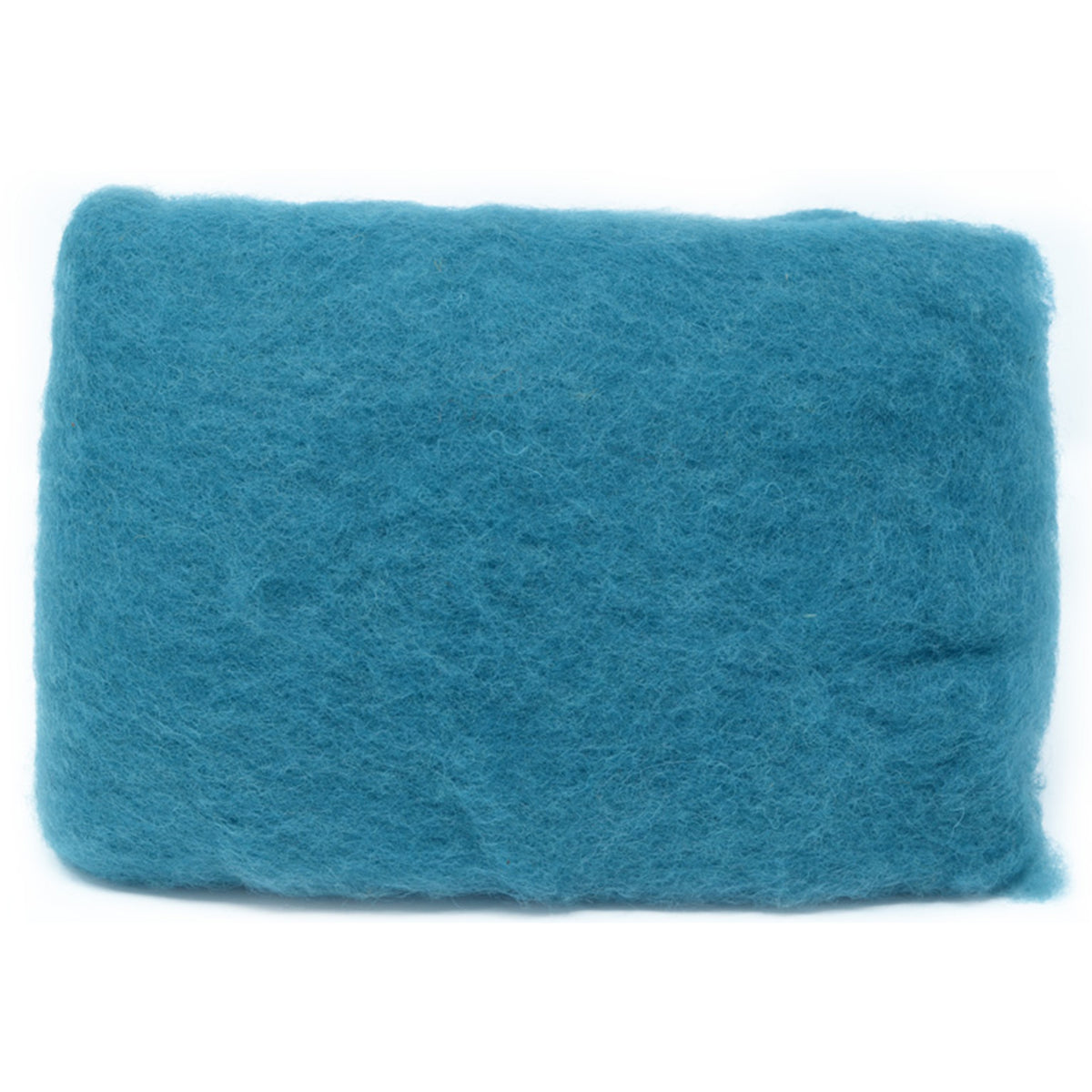 Carded Wool Batt: Jade