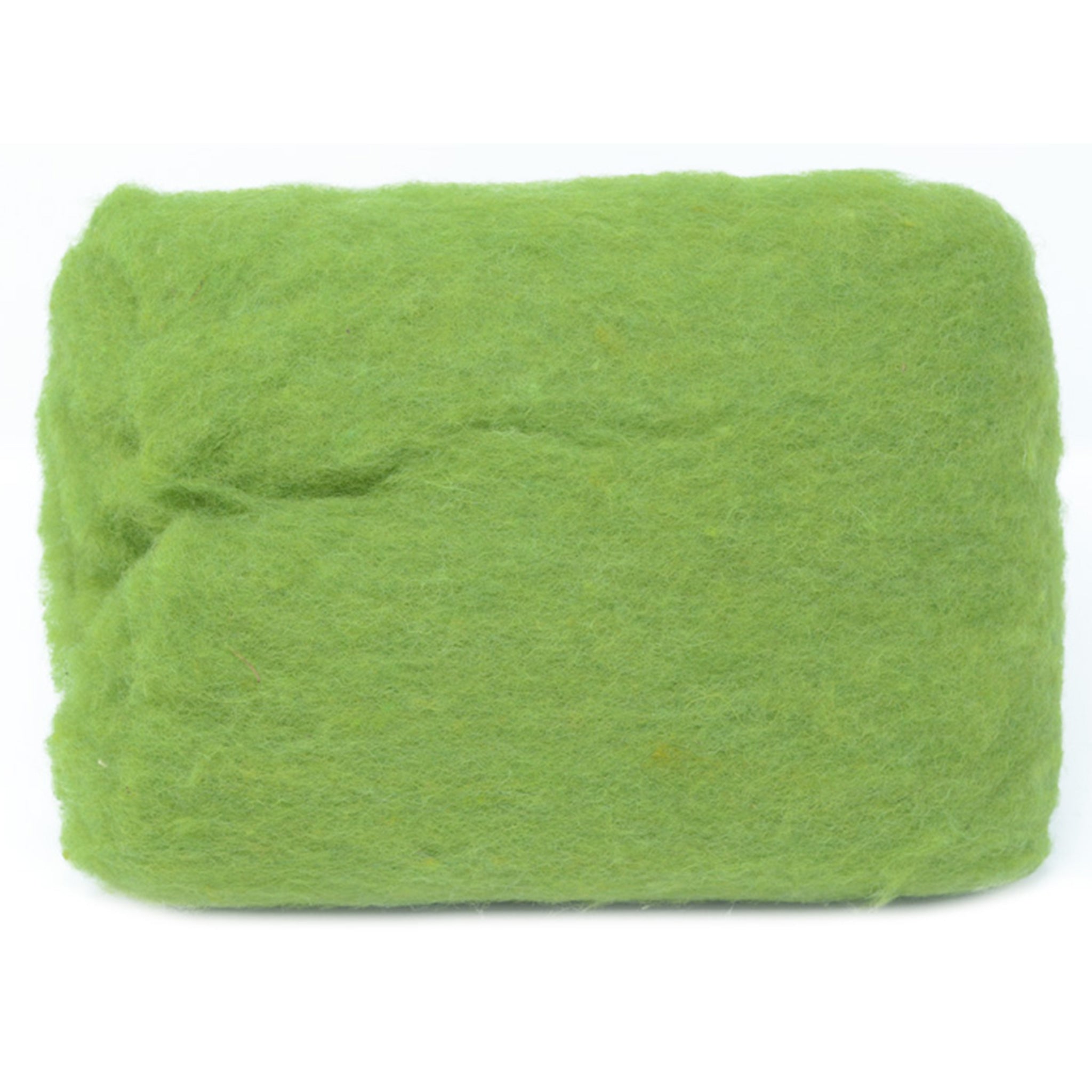 Carded Wool Batt: Oregano