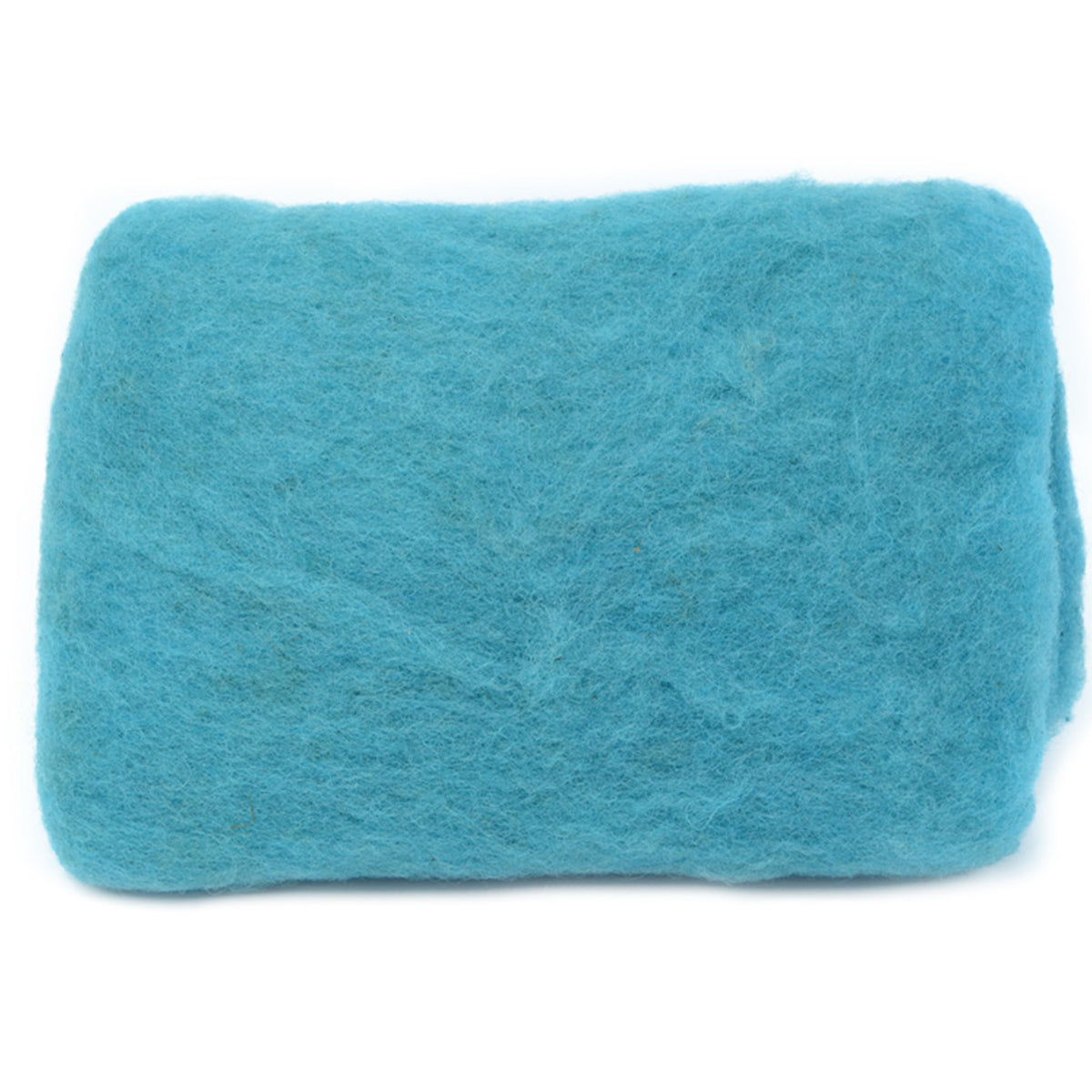Carded Wool Batt: Kingfisher