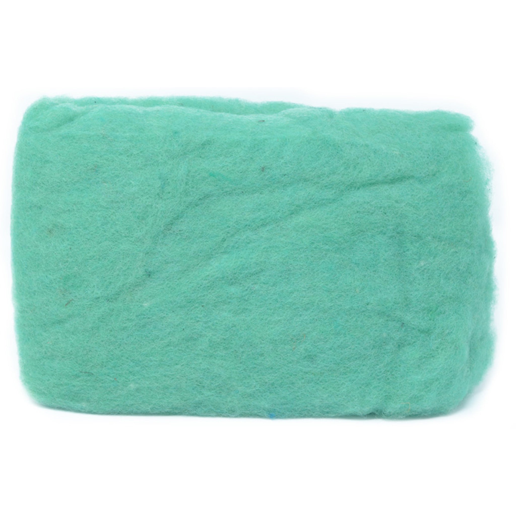 Carded Wool Batt: Birch Leaf