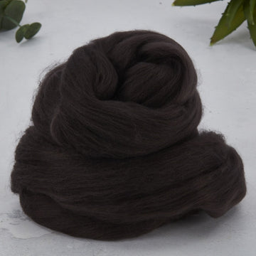 Dyed Merino: Bitter Chocolate