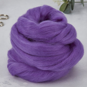 Dyed Merino: Blue Lilac