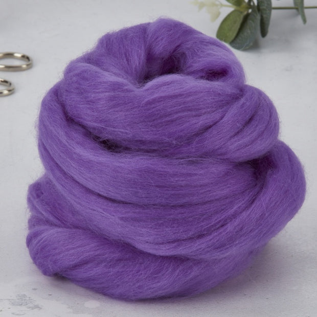 Dyed Merino: Blue Lilac