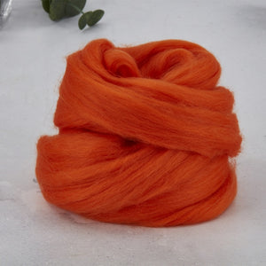 Dyed Merino: Bright Orange