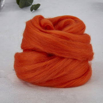Dyed Merino: Bright Orange