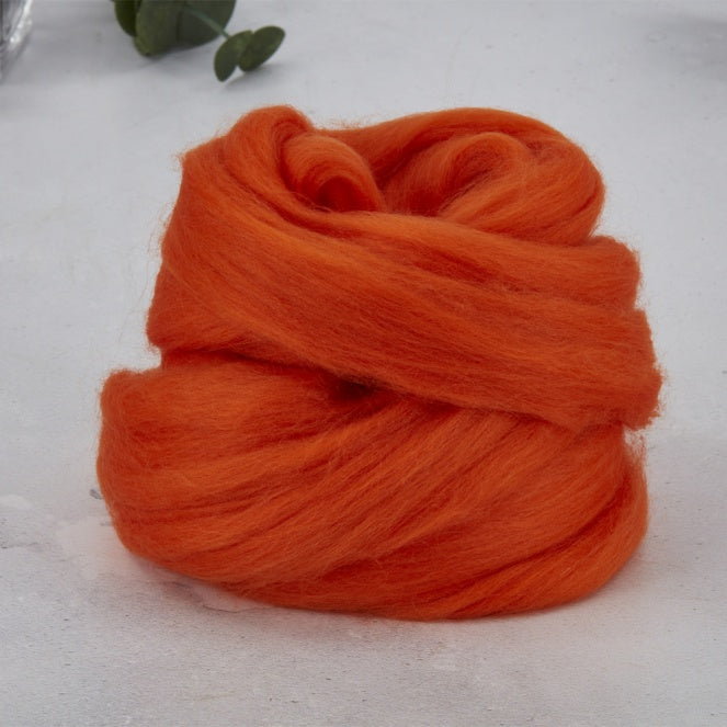 Dyed Merino: Bright Orange