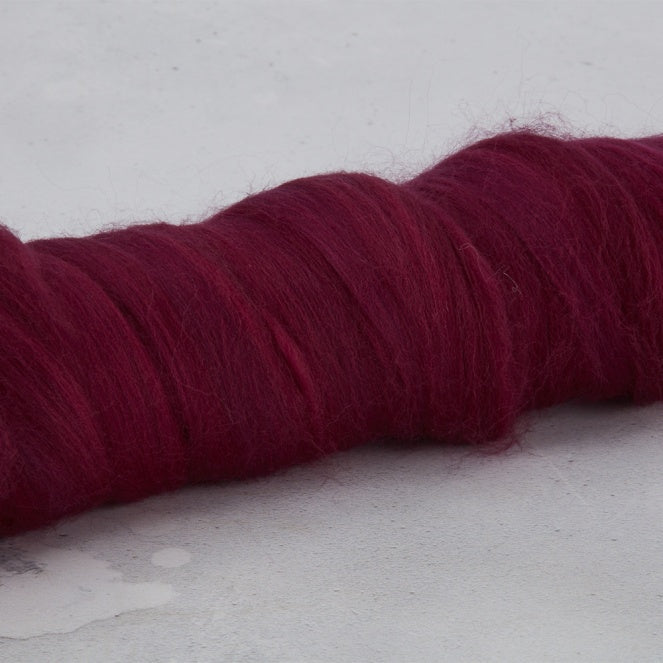 Dyed Merino: Burgundy