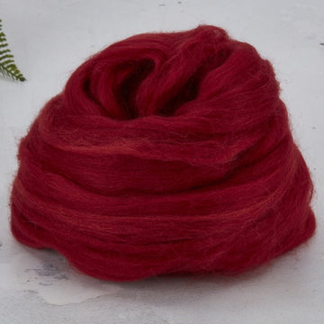 Dyed Merino: Cherry Red
