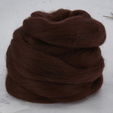 Dyed Merino: Dark Brown