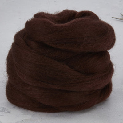 Dyed Merino: Dark Brown