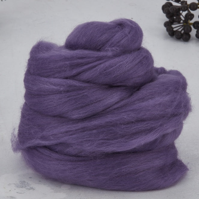 Dyed Merino: Deep Mauve