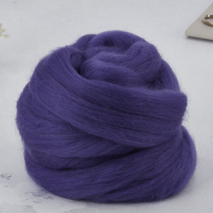 Dyed Merino: Deep Parma Violet