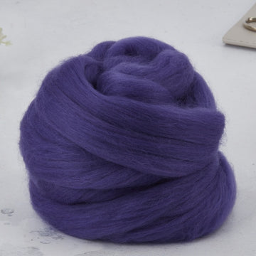 Dyed Merino: Deep Parma Violet