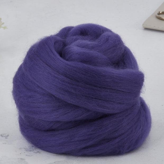 Dyed Merino: Deep Parma Violet