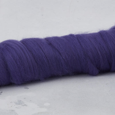 Dyed Merino: Deep Parma Violet