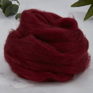 Dyed Merino: Deep Red