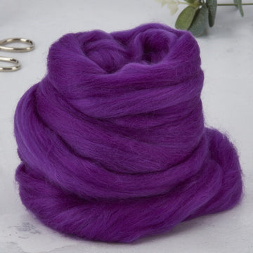Dyed Merino: Deep Violet