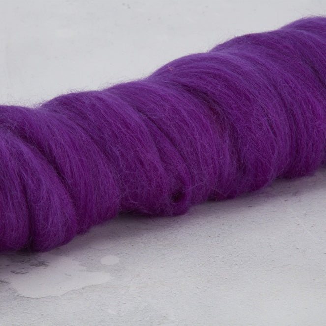 Dyed Merino: Deep Violet