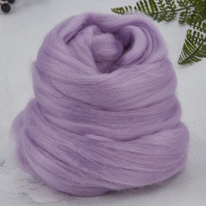 Dyed Merino: Pale Lilac
