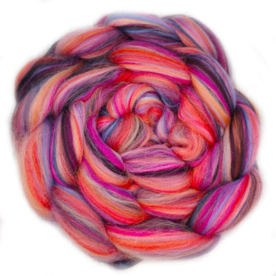 Merino Wool Blend: Peacock Butterfly