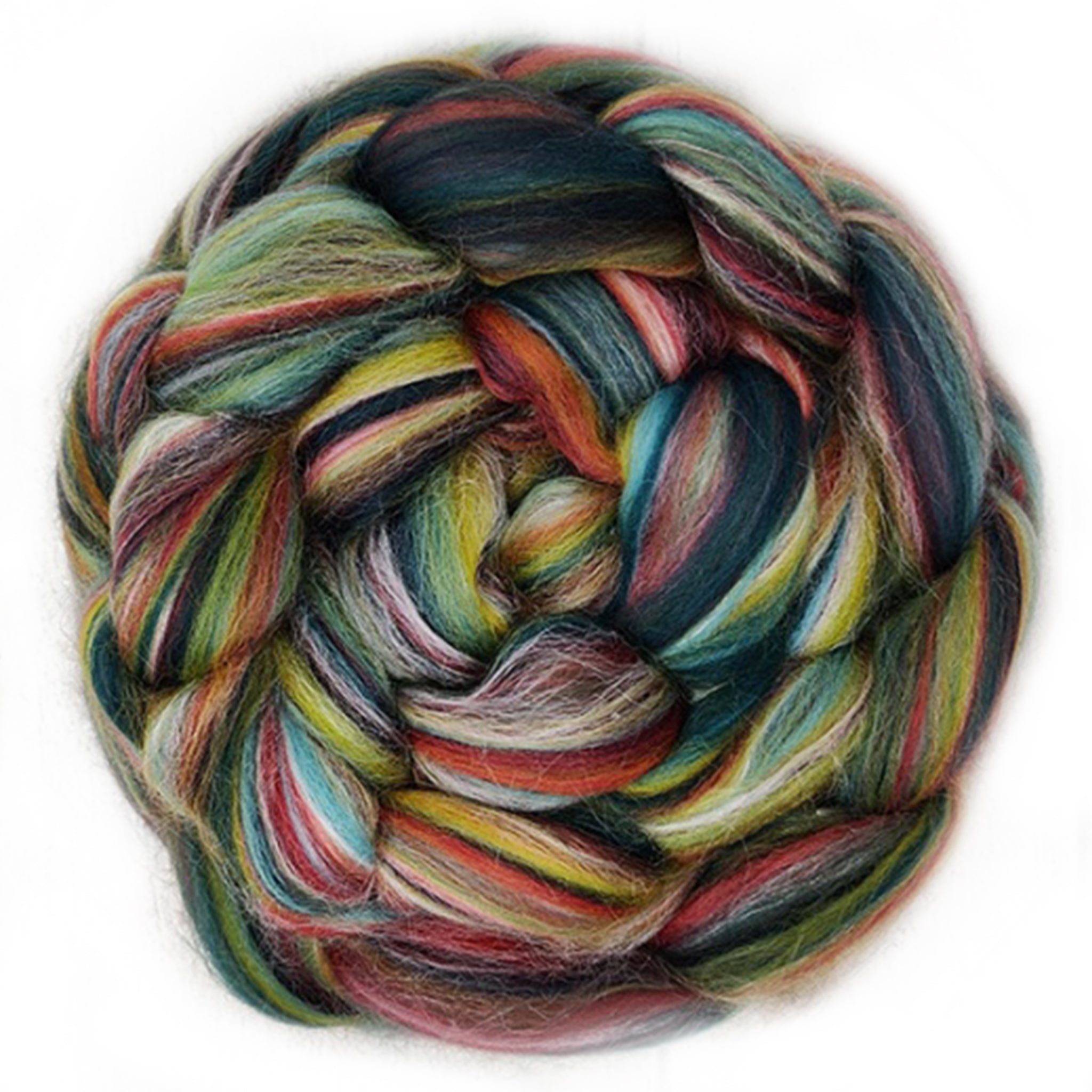 Merino Wool & Silk Blend: Winter Woodland