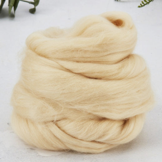 Dyed Merino: Buttermilk