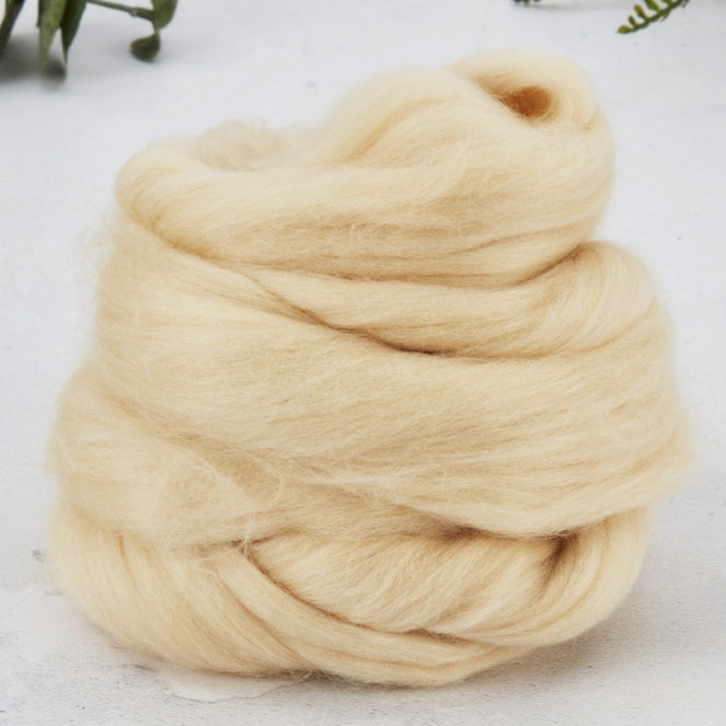 Dyed Merino: Buttermilk