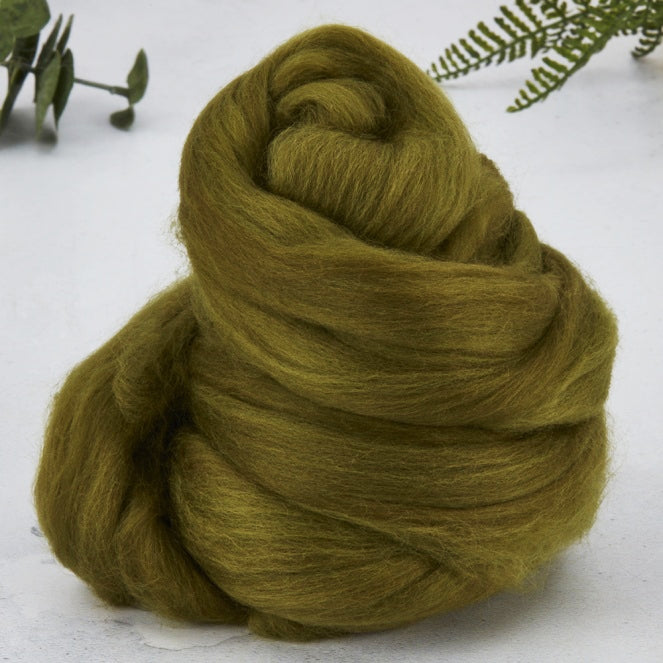 Dyed Merino: Mid Olive