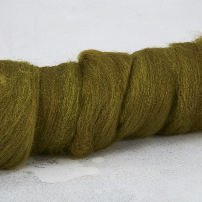 Dyed Merino: Mid Olive