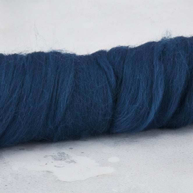 Dyed Merino: Prussian Blue