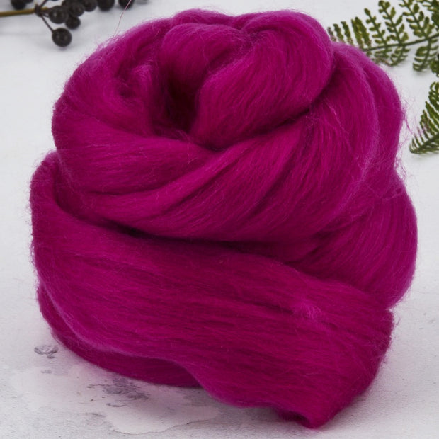Dyed Merino: Purple Pink