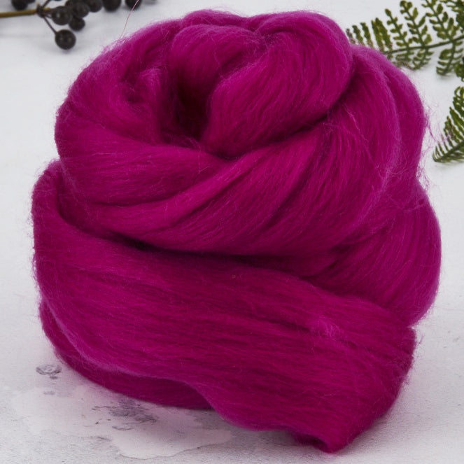 Dyed Merino: Purple Pink