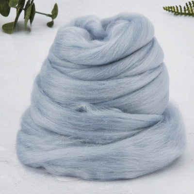 Dyed Merino: Silver Grey