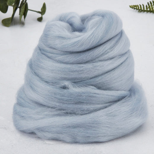 Dyed Merino: Silver Grey