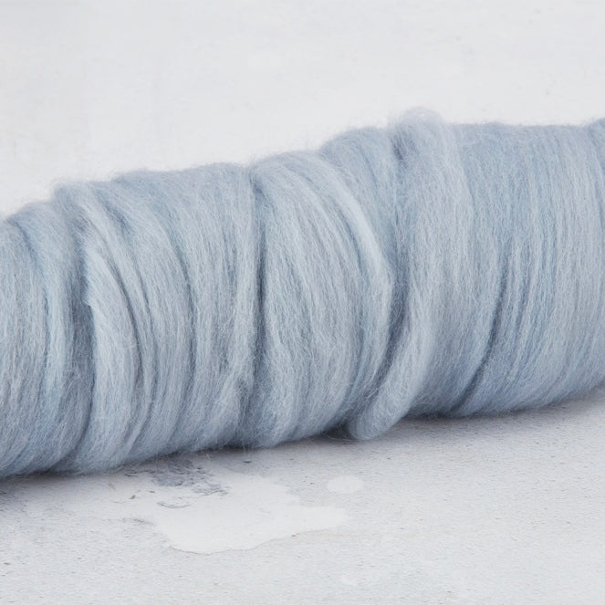 Dyed Merino: Silver Grey