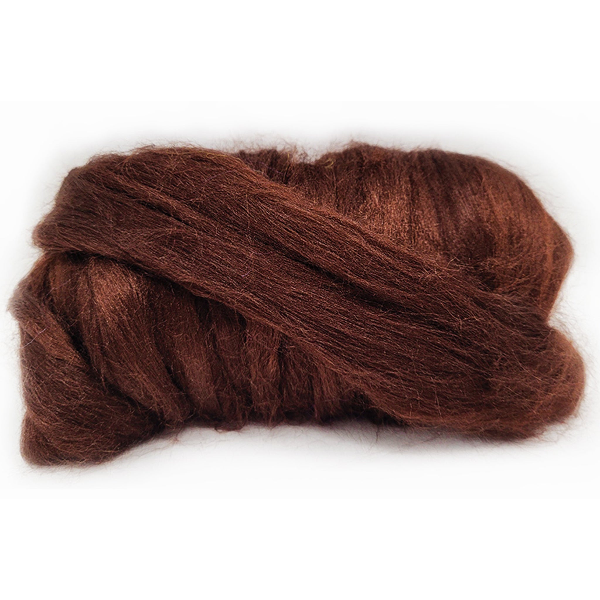 Dyed Tussah Silk - Brown