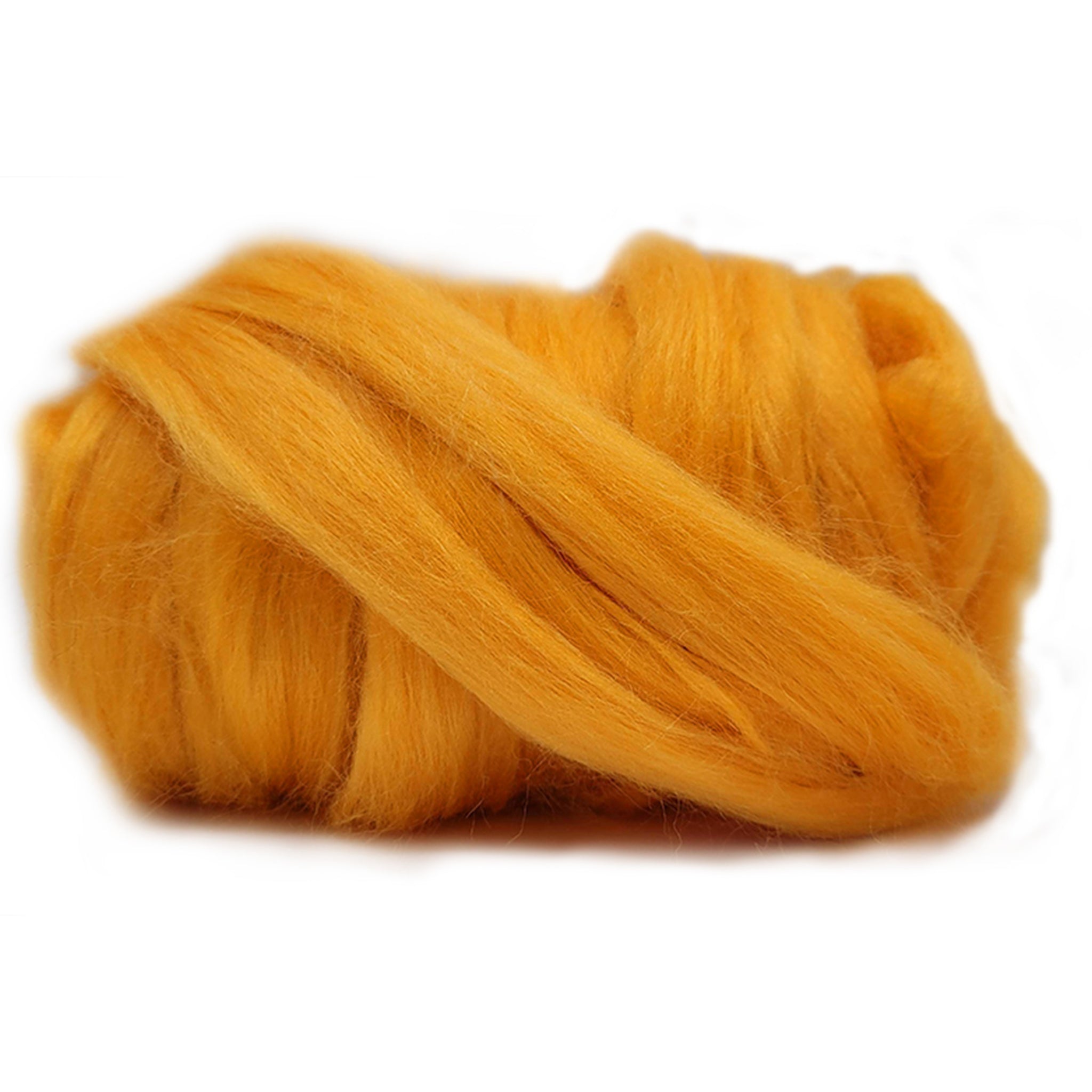 Dyed Tussah Silk - Yellow