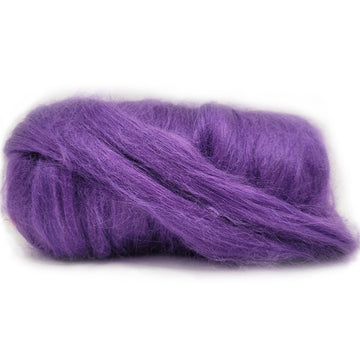 Dyed Tussah Silk - Purple