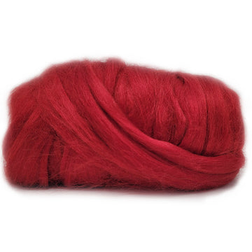 Dyed Tussah Silk - Red