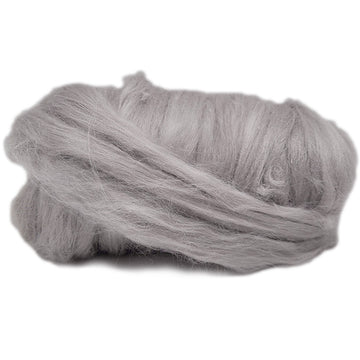 Dyed Tussah Silk - Grey